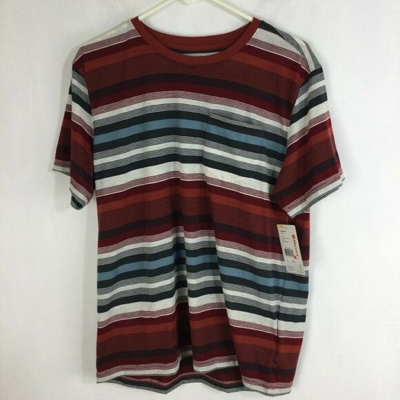 Marmot Red Rock Short Sleeve T-Shirt Mens Retro Red Size Large NWT - Picture 5 of 8